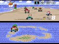 SNES Super Mario Kart - Koopa Beach SNES Super Mario Kart - Koopa Beach
