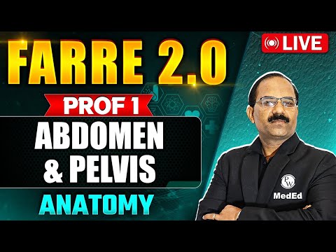 Abdomen & Pelvis |  Anatomy | FARRE 2.0 | MBBS Prof 1 | Dr. Pradeep