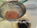 Molecular Gastronomy - Spherification of Cranberry Juice