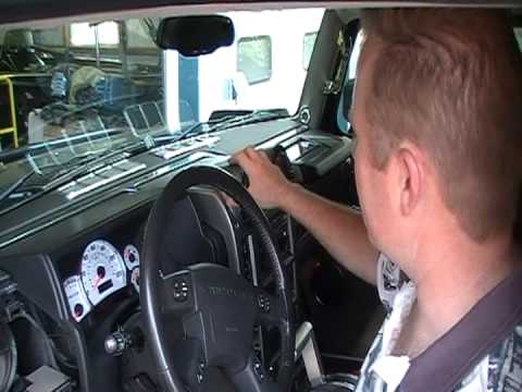 Hummer Instrument Panel Gauge Cluster Removal Procedure by Cluster Fix