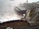 fedra bulk carrier crashed in Gibraltar