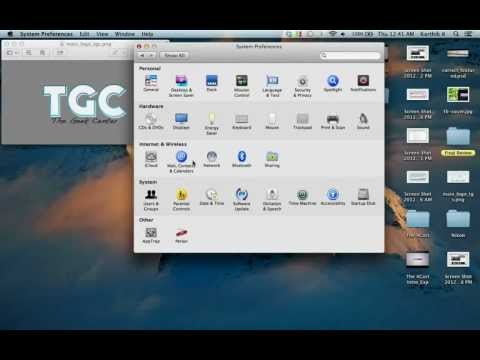 how to setup facebook on os x 10.8.2