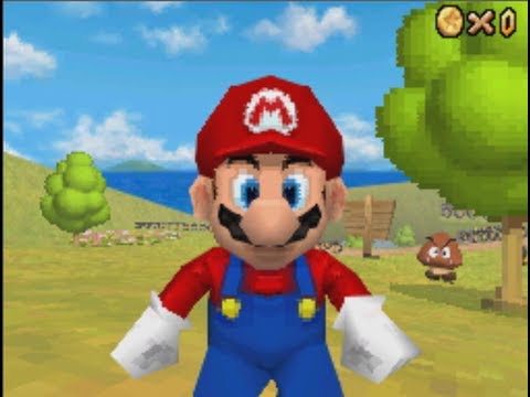 how to be mario in mario 64 for ds