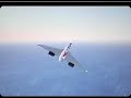 Concorde simulated Test Flight in Lorient