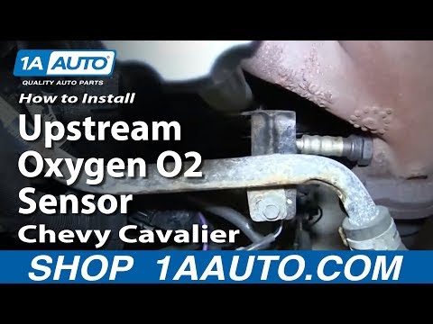 How To Install Replace Front Upstream Oxygen O2 Sensor 2000-02 Chevy Cavalier 2.4L