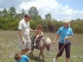 Amaya Riding the Pony