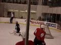 Ovechkin Breaks Stick During Practice
