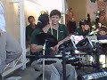 maria at the drums.