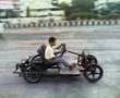 Electric Quadracycle Vehicle