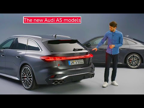 2025 Audi A5 – The DESIGN and LIGHTS of the all-new A5 and S5