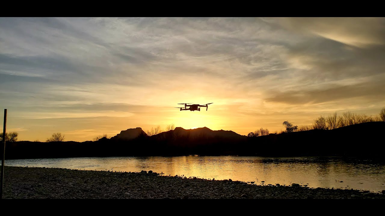 4K Drone Video of Lake Saguaro And Salt River