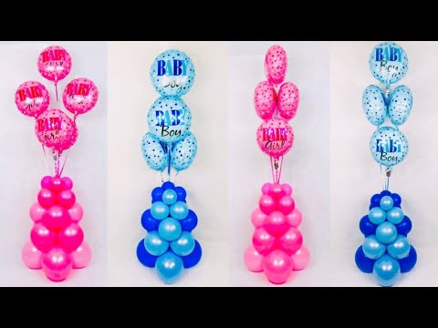 video-linktoworks-Dollar Store Baby Shower Balloon Decorations!