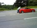 parko! out of petrol on the a50! groby leicester!