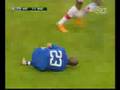 Sneijder injury vs arsenal