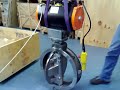 Openen en sluiten van een EBRO High Performance vlinderklep DN 500 met EBRO pneumatische aandrijving EB-28020081530