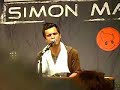 Simon mathew - harder to breathe ( live )
