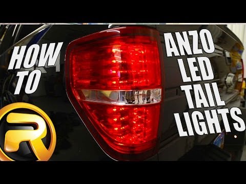 How to Install LED Tail Lights from Anzo on a Ford F150
