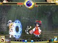 B-Block, game 4Taken without permission from the Japanese tournament: Kansai Taikai the 6th, subevent.This was a Touhou Hisouten: Scarlet Weather Rapsody DEMO version (1.01e) sub-event that happened at an IaMP main tournament on 09/16/2007 in Japan.It had 24 entires split into 3 blocks. The 4th block was a 3-man round robin between the finalist from each block.