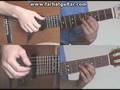 Clasical Guitar Right hand exercise 1