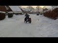 Rollerfun im Schnee