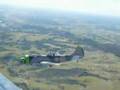 Yak-50 leaving formation