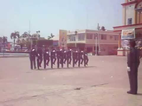 xxx TABASCO xxx - Presentación de la Escuela del Pelotón del Personal Juvenil varonil de la Zona XXX Veracruz del Pentathlon Deportivo Militarizado Universitario durante la re...