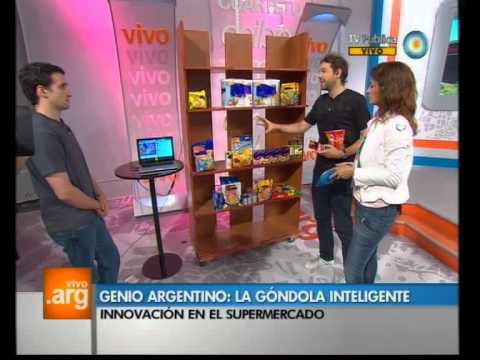 Vivo en Argentina - Ciencia y Tecnología: Góndola inteligente - 14-03-12 (1 de 2)