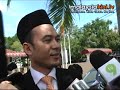 kinabatangan mp bung moktar radin has been slapped with a jail sentence for unlawfully entering into a polygamous marriage with actress zizie izette abdul samad. the gombak timur lower syariah court also sentenced him this morning to a fine of rm1,000 for abetting zizie in the offence. if he does not pay the fine by 5pm, he is liable to another month's jail. zizie was fined rm1,000 or 1 month's jail in default for entering into the marriage. she was also ordered to pay another rm1,000 or six months' jail in default for abetting bung moktar, 51.