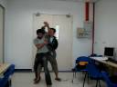Amaan and Stanley Playing in Lab Amaan and Stanley Playing in Lab