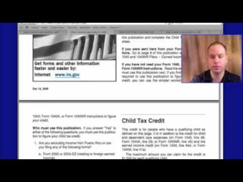 how to apply for child tax credit