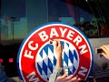 Mannschaftsbus Bayern M�nchen Abfahrt