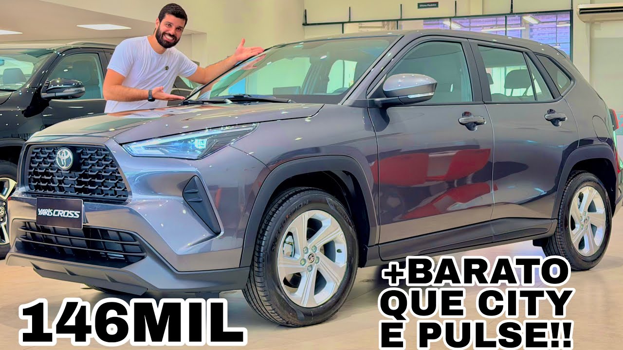 NOVO TOYOTA YARIS CROSS XR EM SUA VERSÃO DE ENTRADA 2026 | MOSTREI OS PONTOS POSITIVOS E NEGATIVOS!!