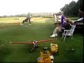 john flying telemaster plane at white creek new york field