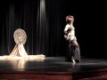 Performing for a full house at The Williamsburg Library Theatre in Williamsburg, VA. Songlist: 1. Habibi Min Zaman - Balkan Beat Box 2. Bloody Tsamikos - Dan Cantrell 3. The Rogue - Emalkay 4. Turbo Tabla - Amir Sofi Special Thanks to: Claudette, Azul Zahara, Aela Badiana, & Frederique. I'd also like to thank everyone who participated in my workshop that morning & just for being who you are. I know Frederique had just as much fun as I did teaching you all. Side Note: I was recently informed that the drum solo of this piece was way too much like Rachel Brice. I did not intend for this to happen - this being my first time actually PERFORMING a drum solo. Although Rachel Brice is an inspiration to me, I take what I do very seriously and do my best to pry myself away from other people's styles.
