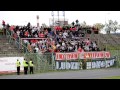 Kibice Widzewa w Olsztynie na meczu ze Stomilem