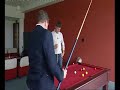 Steve Gerrard plays pool