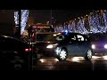 Undercover cop car Paris France at Night Champs Elysees Undercover cop car Paris France at Night Champs Elysees