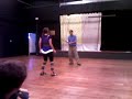 Lawrence Trying to Beat Rainbow Woman.