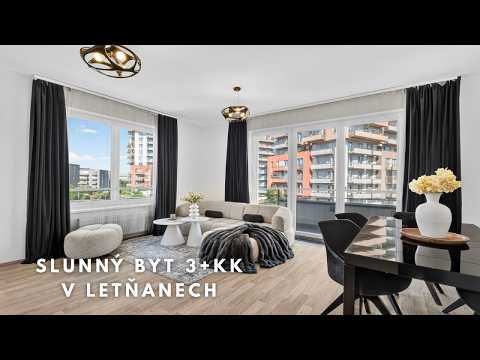 Video Slunný byt 3+kk s balkonem a garážovým stáním, Letňany