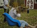 Fastest Girl on a Baby Swing