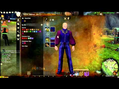 how to dye equipment in guild wars 2