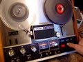 TEAC A-2300S reel-to-reel tape deck.