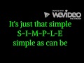 Florida Georgia Line - Simple (Lyrics)