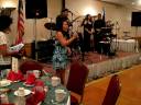 Andrea Somera singing the National Anthem