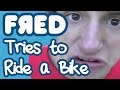 Fred Tries to Ride a Bike