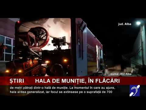 Incendiu la Fabrica de Arme din Cugir