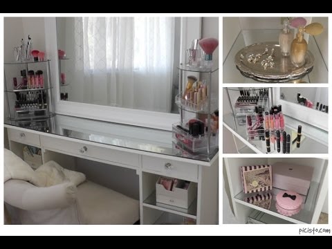 how to organize vanity