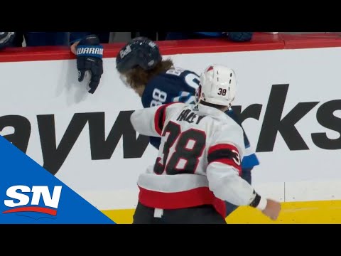 Nathan Beaulieu and Michael Haley Drop The Gloves In Spirited Fight