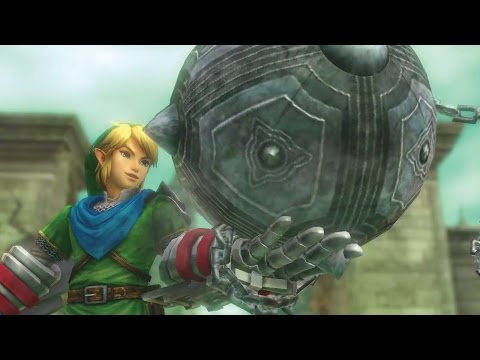 Hyrule Warriors - Link and Power Gloves Trailer