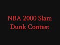 nba slam dunks contest 200020012002